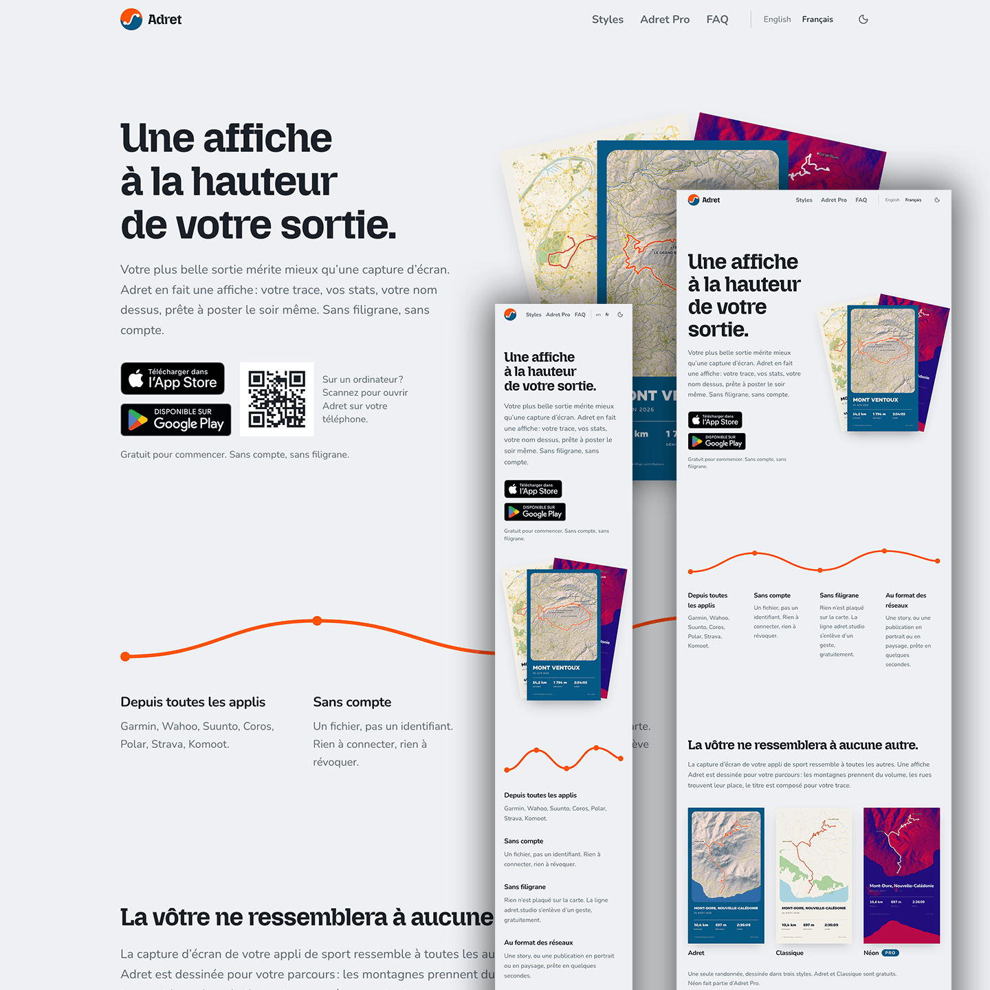 Site web Adret